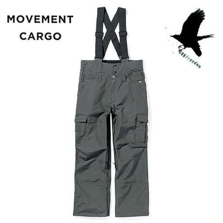 SALE 23-24 スノーパンツ スノーボードウェア メンズ レディース グリーンクロージング GREEN CLOTHING MOVEMENT CARGO PANTS  (GREY)