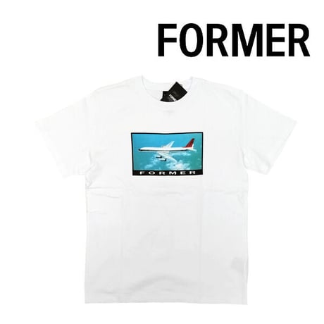 FORMER Tシャツ　FORMER  HOVER TEE（WHITE） 半袖 メンズ フォーマー