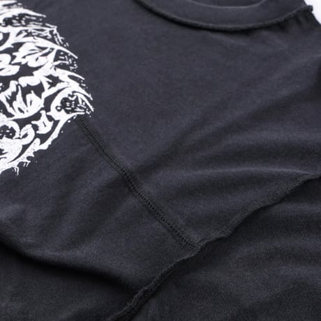 FORMER フォーマー 長袖 Tシャツ ブラック　FORMER PRAISE LS T-SHIRT （WASHED BLACK）