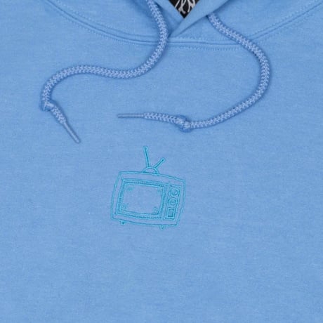 SALE WKND パーカー Skateboards ウィークエンド　TV Logo Hoodie （Carolina Blue）