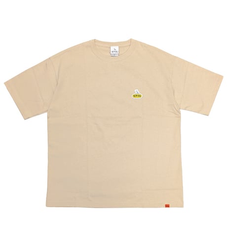 KM4K Tシャツ TEE 半袖　KM4K LOGO BIG T’S　HOLY HOLE （SAND KHAKI） カモシカ メンズ レディース