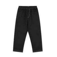 POLAR SKATE CO BIGBOY ポーラー サーフ パンツ 黒　POLAR SKATEBOARD Surf Pants Contrast  （Black）
