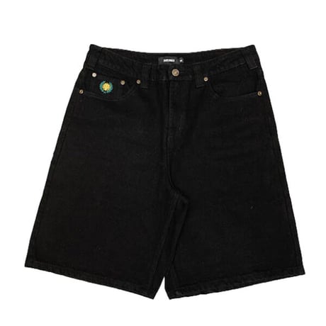 SALE THEORIES PANTS セオリーズ パンツ　PLAZA JEANS SHORTS （BLACK） デニム プラザジーンズ プラザデニム ショーツ メンズ