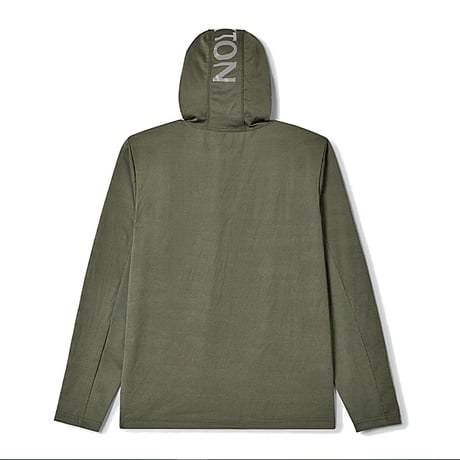 BRIXTON BOWERY 長袖 サンフーディー 日除け ブリクストン　JOURNEY L/S SUN HOODIE (OLIVE TIGER CAMO)