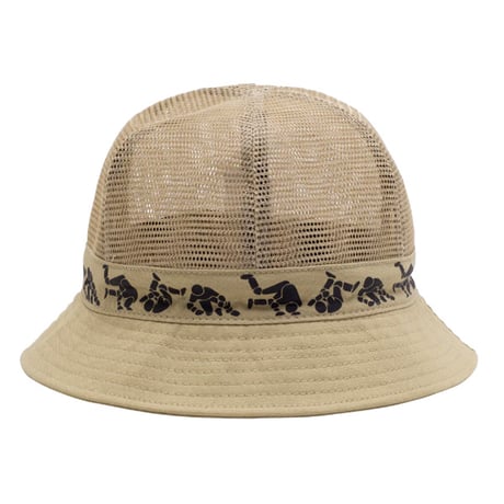 SALE HOCKEY ハット バケットハット SKATEBOARDS ホッケー　FALL GUY MESH BUCKET HAT（TAN）