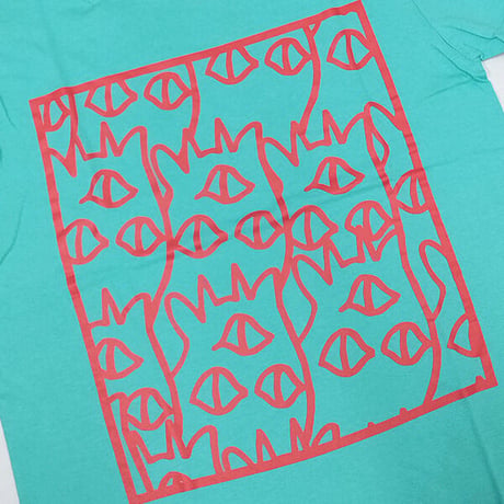 SALE KM4K Tシャツ　KM4K LOGO T’S “TONS OF KM4K” TEE （WHITE　LIGHT PINK　MINT GREEN） カモシカ