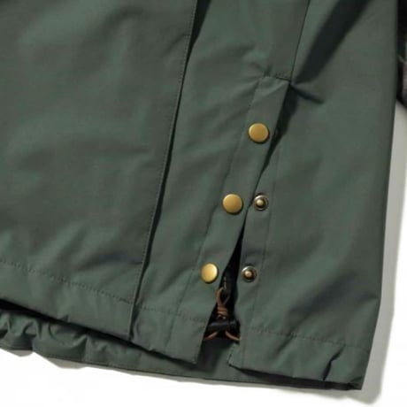 SALE スノージャケット スノーボードウエア インハビタント inhabitant VINTAGE ANORACK PULLOVER JACKET （グリーン　ベージュ）