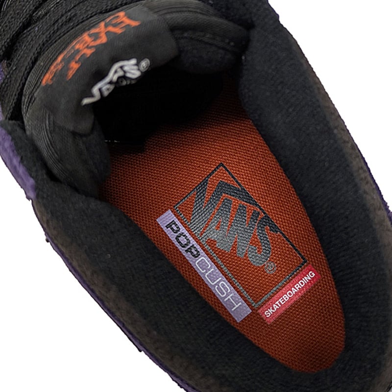 VANS スケートハーフキャブ バンズ スニーカー パープル