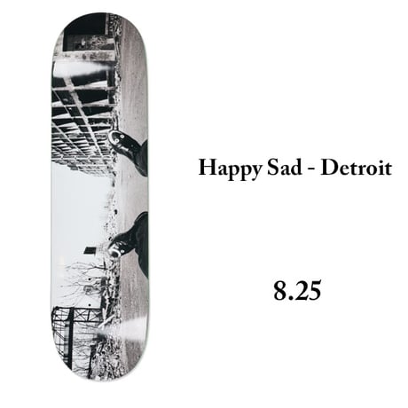 POLAR SKATE DECK 8.25インチ ポーラー デッキ　Happy Sad  Detroit