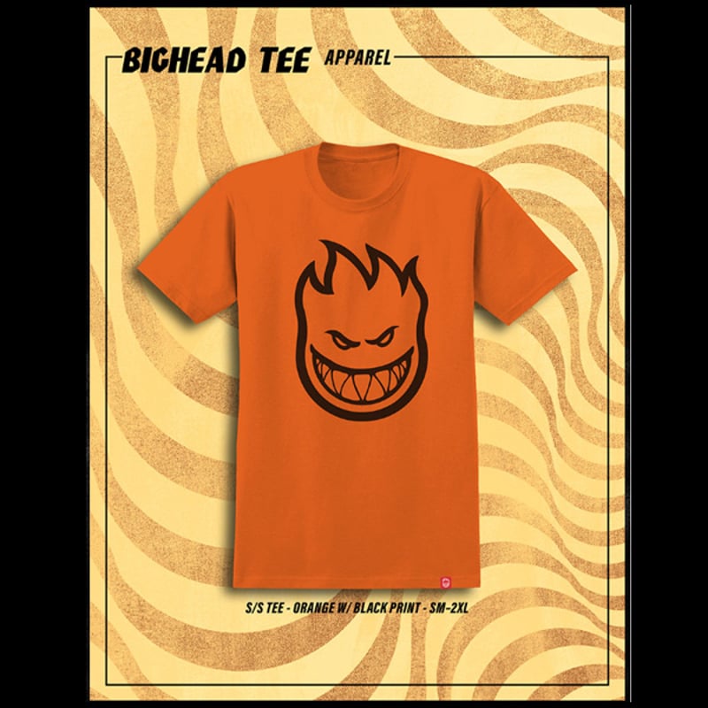 SPITFIRE WHEELS Tシャツ 半袖 スピットファイア オレンジ SPITFIRE WHEELS Tシャツ 半袖 スピットファイア オレンジ