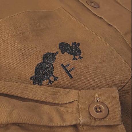 FORMER ジャケット フォーマー　FORMER DXD REYNOLDS OVERSHIRT （BROWN）