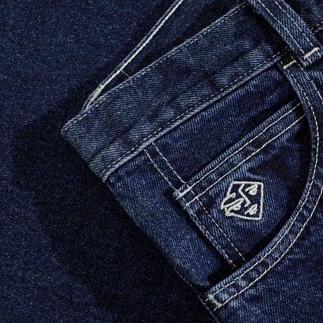 POLAR SKATE CO BIGBOY ポーラー デニム パンツ 青　POLAR SKATEBOARD 89 Pants （Indigo）