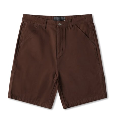 FORMER パンツ ショーツ フォーマー　FORMER VT DISTEND 20.5' CANVAS CARPENTER SHORT （BROWN）
