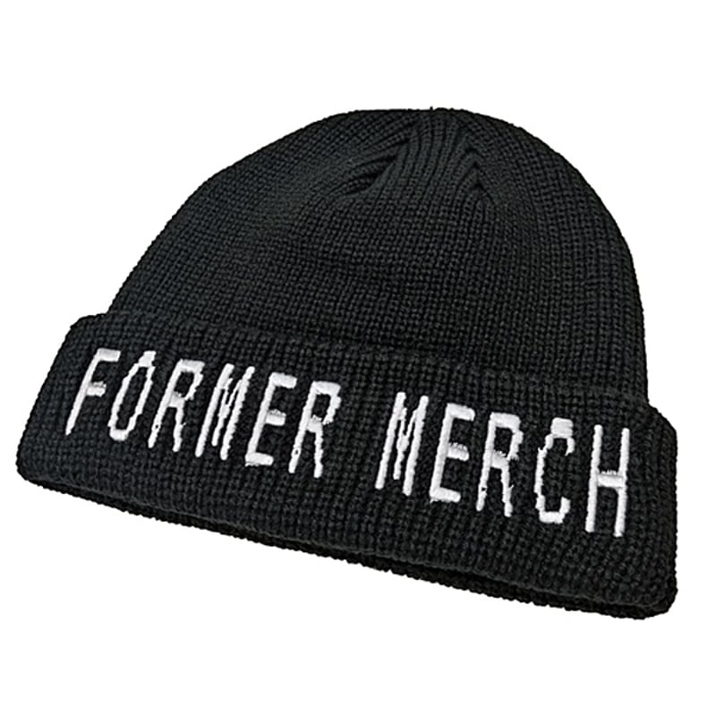 dualperpersonality ビーニー FORMER ビーニー 黒 フォーマー FORMER BLOWOUT BEANIE（BLACK