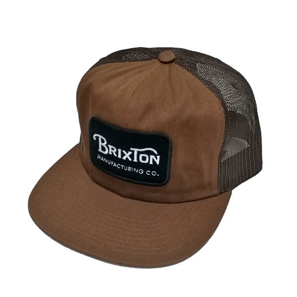Bottt ブラウンキャップ スナップバック BRIXTON キャップ ブリクストン スナップバック CAP 茶色 GRADE HP TRU