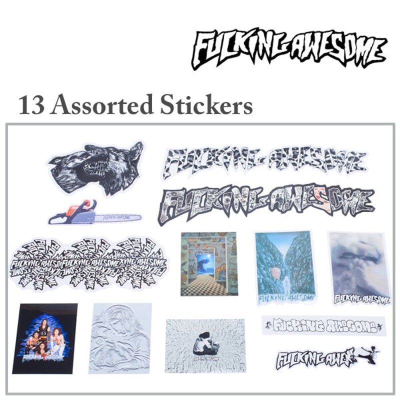 FUCKING AWESOME ステッカー セット FA 2021 Sticker Pack ...