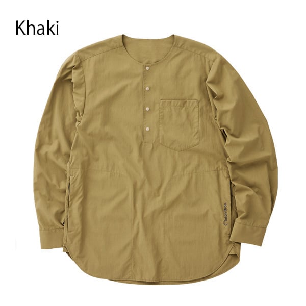 Teton Bros. トップス(メンズ) JOURNEY CREW(ジャーニー クルー)  L  KHAKI TETON BROS. ティートンブロス ジャーニークルー TETONBROS JOURNEY