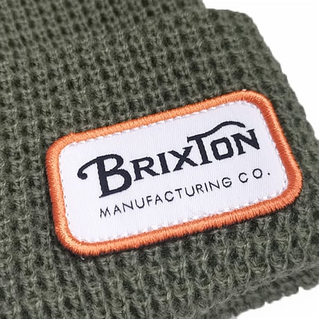 BRIXTON ビーニー ブリクストン ニット帽　BRIXTON GRADE BEANIE （BLACK　MILITARY OLIVE　RUST ORANGE）