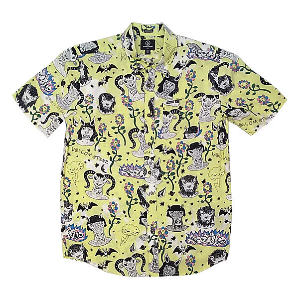SALE VOLCOM シャツ 半袖 ボルコム メンズ SURF VITALS OZZY WO