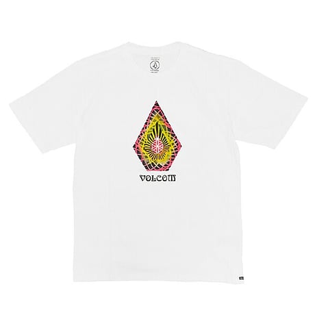 Tシャツ 半袖 メンズ ボルコム VOLCOM STAR SHIELDS STONE SS TEE  (WHITE)