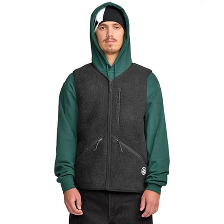 VOLCOM ボルコム スノーウェア ベスト メンズ　VOLCOM SNOWDRIFT VEST （BLK　BRN）