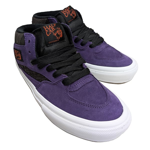 VANS スケートハーフキャブ バンズ スニーカー パープル