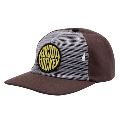 SALE HOCKEY キャップ SKATEBOARDS CAP ホッケー　HOCKEY SEWER HAT REVERSE TRUCKER （BROWN）