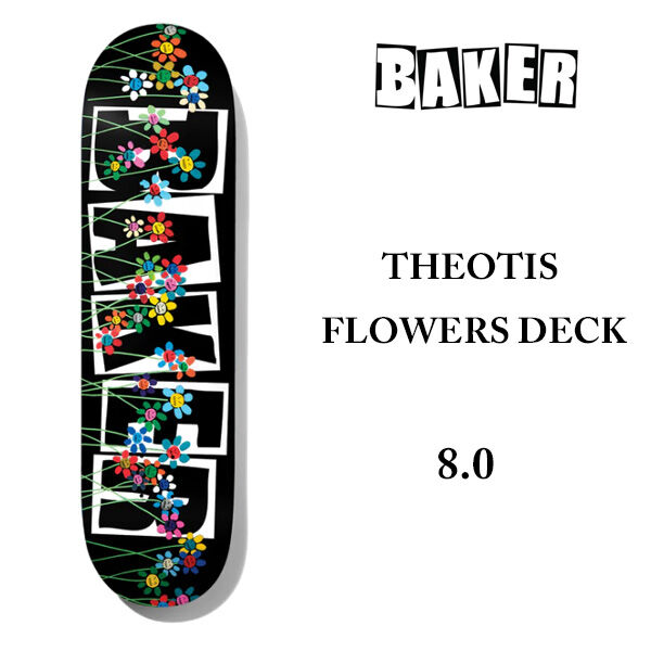 BAKER デッキ 【 8.0インチ 】 BAKER SKATEBOARDS THEOTIS ...