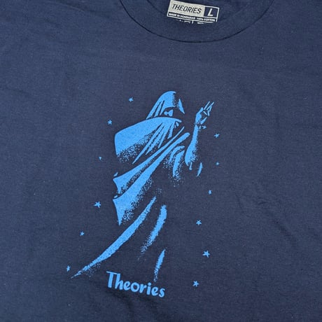THEORIES Tシャツ セオリーズ メンズ 半袖 ブルー　Theories Oracle Tee (Navy)