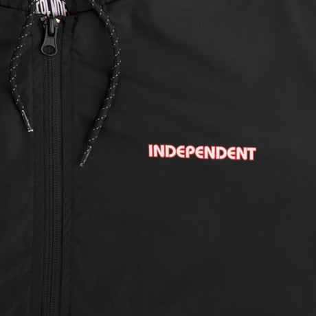 SALE INDEPENDENT SKATEBOARD ジャンパー ウィンドブレーカー インディペンデント　BAUHAUS WINDBREAKER JACKET (BLACK）