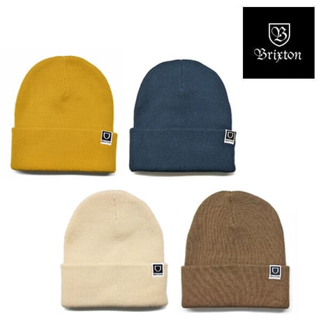 BRIXTON ビーニー ハーバー ブリクストン　HARBOR BETA WATCH CAP BEANIE （MUSTARD　WASHED NAVY　OFF WHITE　COYOTE BROWN）