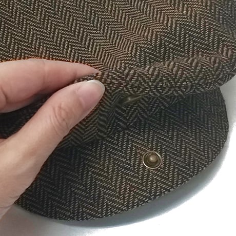 BRIXTON ハンチングタイプ フーリガン ブリクストン 茶色　HOOLIGAN SNAP CAP（BROWN/KHAKI）