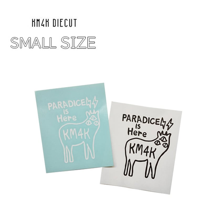 再入荷” KM4K ステッカー KM4K DIECUT STICKER (SMALLサイズ) 再入荷” KM4K ステッカー KM4K DIECUT STICKER (SMALLサイズ)