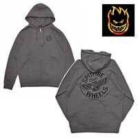 SPITFIRE パーカー　SPITFIRE WHEELS FLYING CLASSIC ZIP UP HOODIE ジップアップフーディー パーカ
