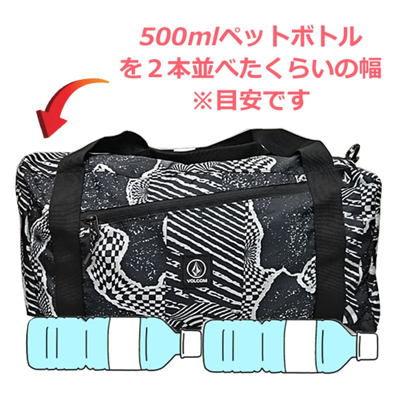 VOLCOM パッカブル ダッフル バッグ ボルコム PACKABLE DUFFEL （BLA
