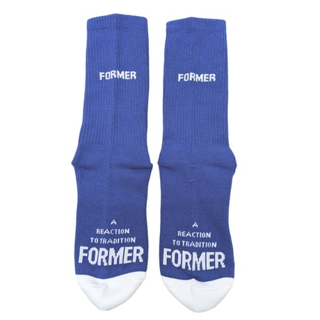 FORMER ソックス フォーマー ブルー メンズ  FORMER CRUX 2 SOCK（COBALT）