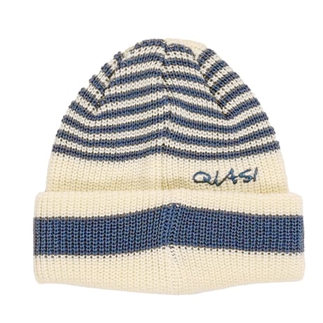 SALE QUASI ビーニー クワジ クワージー クアジ　QUASI SKATEBOARDS Palisades Beanie （White　Brown）