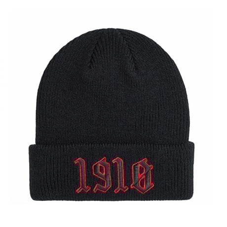 1910 9teenten ビーニー　1910 Stay Clean Beanie （Black） MS225226 ブラック ニット帽 ナインティーン テン