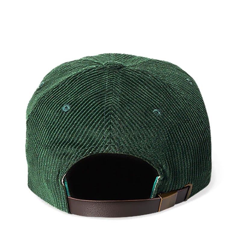 BRIXTON キャップ ブリクストン 緑 コーデュロイ BIG B MP CAP（EMERA