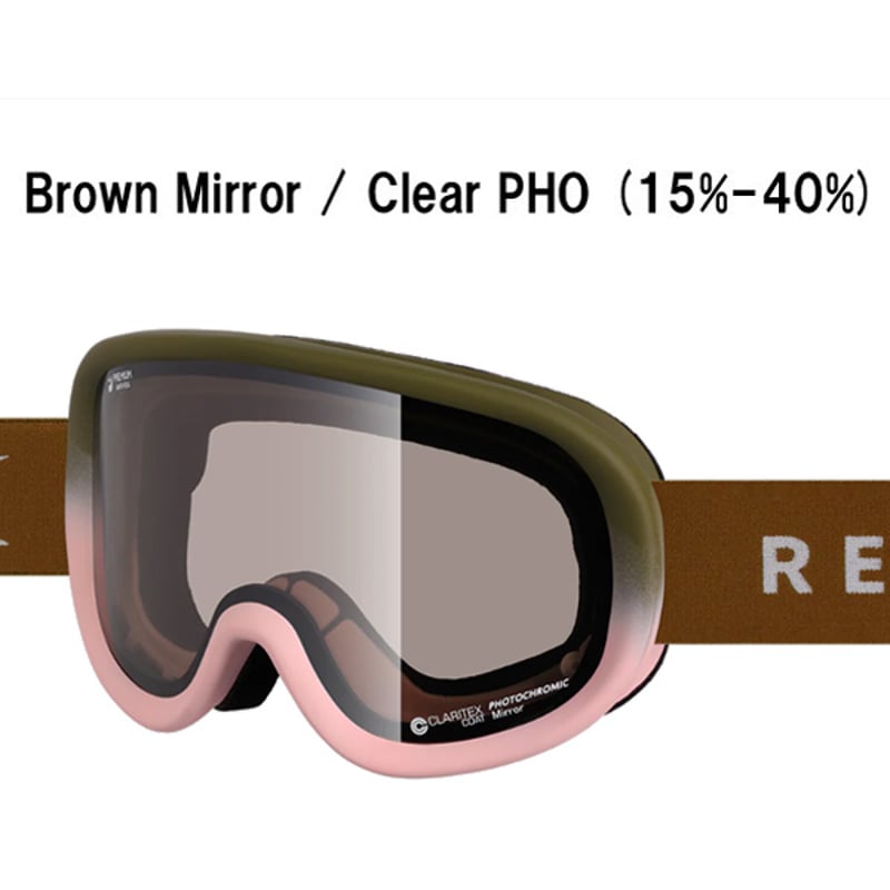 25-26 ゴーグル リボルト スノーボード SUPER LIGHT FRAME Sakura