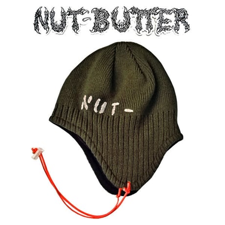 NUTBUTTER イヤーフラップキャップ　NUTBUTTER KNIT EARFLAP BEANIE  吉村成史氏 （OLIVE） ニット イヤーフラップキャップ ビーニー ナットバター
