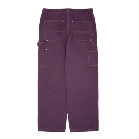GX1000 カーペンター パンツ ジーエックスセン　Carpenter Pant (Plum W/ Gold Stitching)