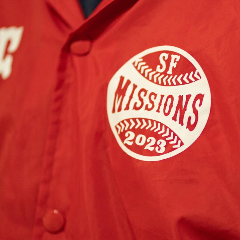 SF MISSIONS COACH JACKET (Red) | NATIVE JAPANES