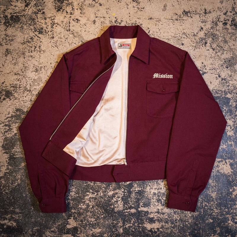 ネイティブジャパニーズ　 WOLFPACK JACKET Burgundy】MISSION DIST. WOLFPACK JACKET | NATIV