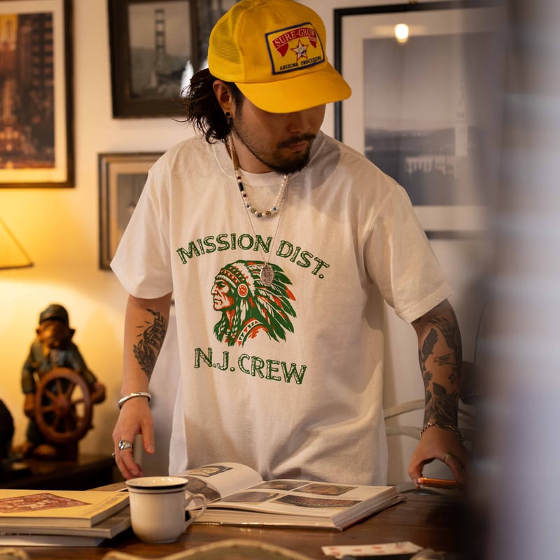 White】2026 MISSION DISTRICTN.J.CREW T-shirt【受