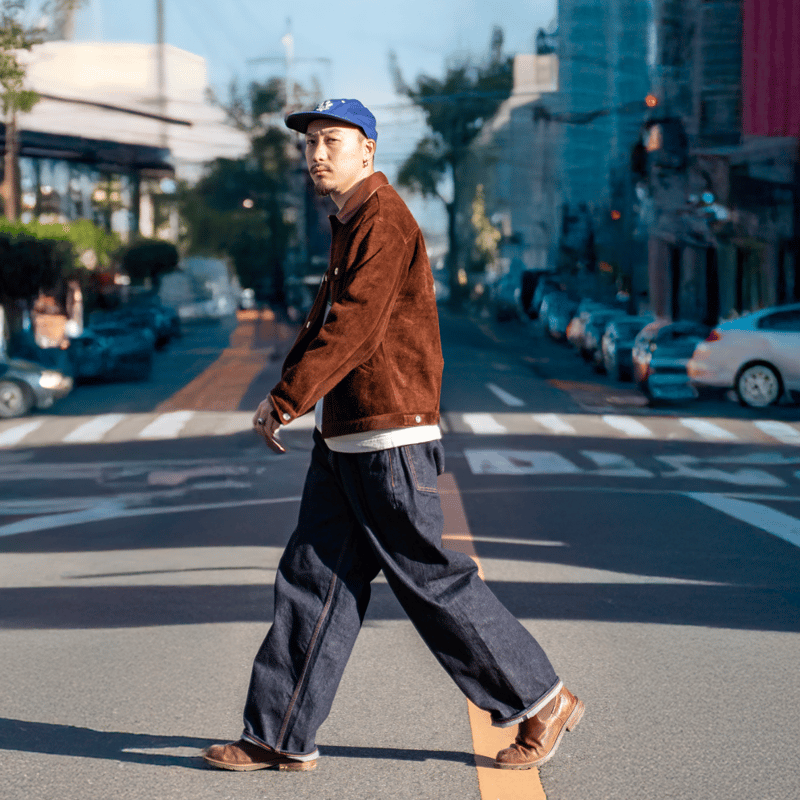 MISSION DISTRICT TCB Jeans Old Baggy デニム TCB JEANS × MOTO × MISSION DISTRICT】Old Baggy Jeans コラボ