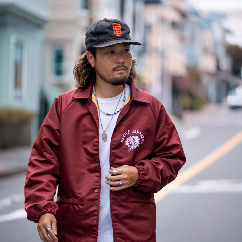 Burgundy】NATIVE J.CREW NYLON JACKET | NATIVE J