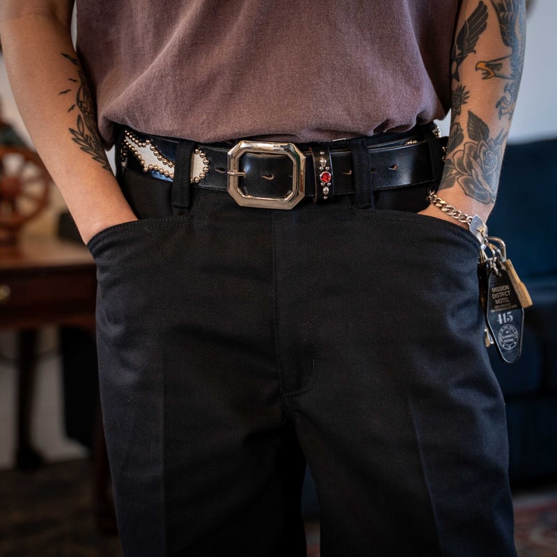 Black】BEN DAVIS EXTRA WIDE WORKERS PANTS MISSI