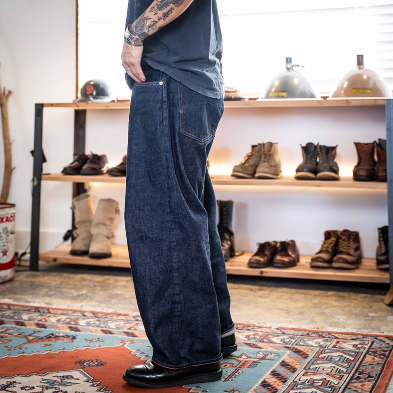 MISSION DISTRICT TCB Jeans Old Baggy デニム 受注生産】〔TCB JEANS × MOTO × MISSION DISTRICT〕Old