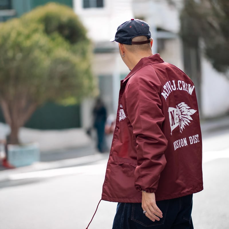 Burgundy】NATIVE J.CREW NYLON JACKET | NATIVE J